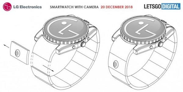 三星Gear后业界共识变了？LG新专利要给智能手表加摄像头  第1张