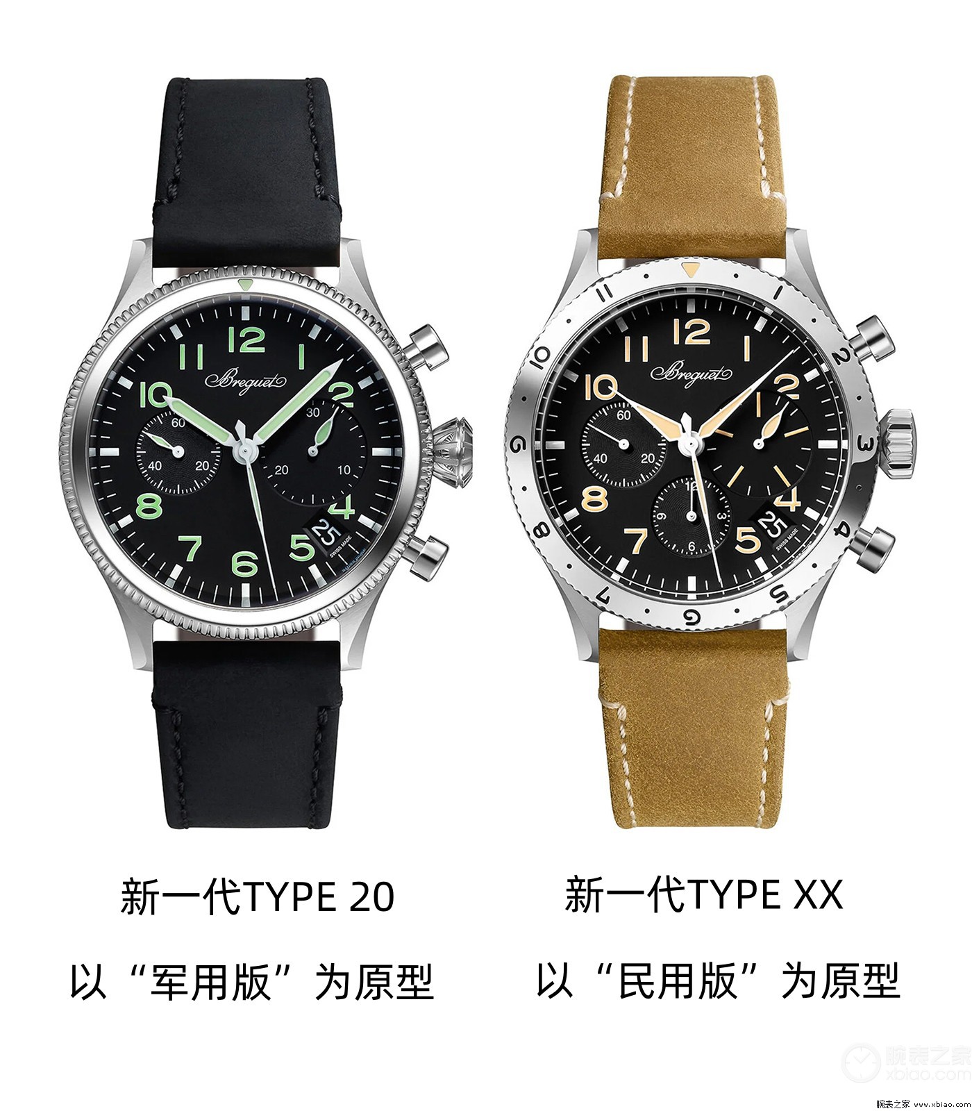 宝玑新一代TYPE系列飞行计时表，今年金表来袭！独特在哪？  第3张