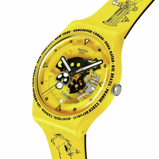 瑞士斯沃琪首个Swatch PROTEAM运动精英系列今夏将轰动  第7张